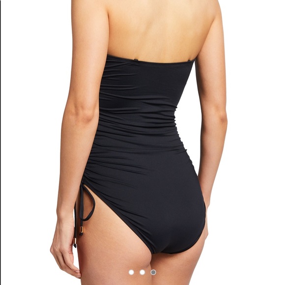 NWOT La Blanca Island Goddess Cinch Side One Piece - Picture 2 of 9